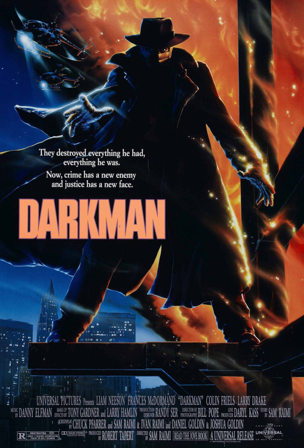 ดูหนังออนไลน์ฟรี DARKMAN 1990 ดาร์คแมน หลุดจากคน ดูหนัง